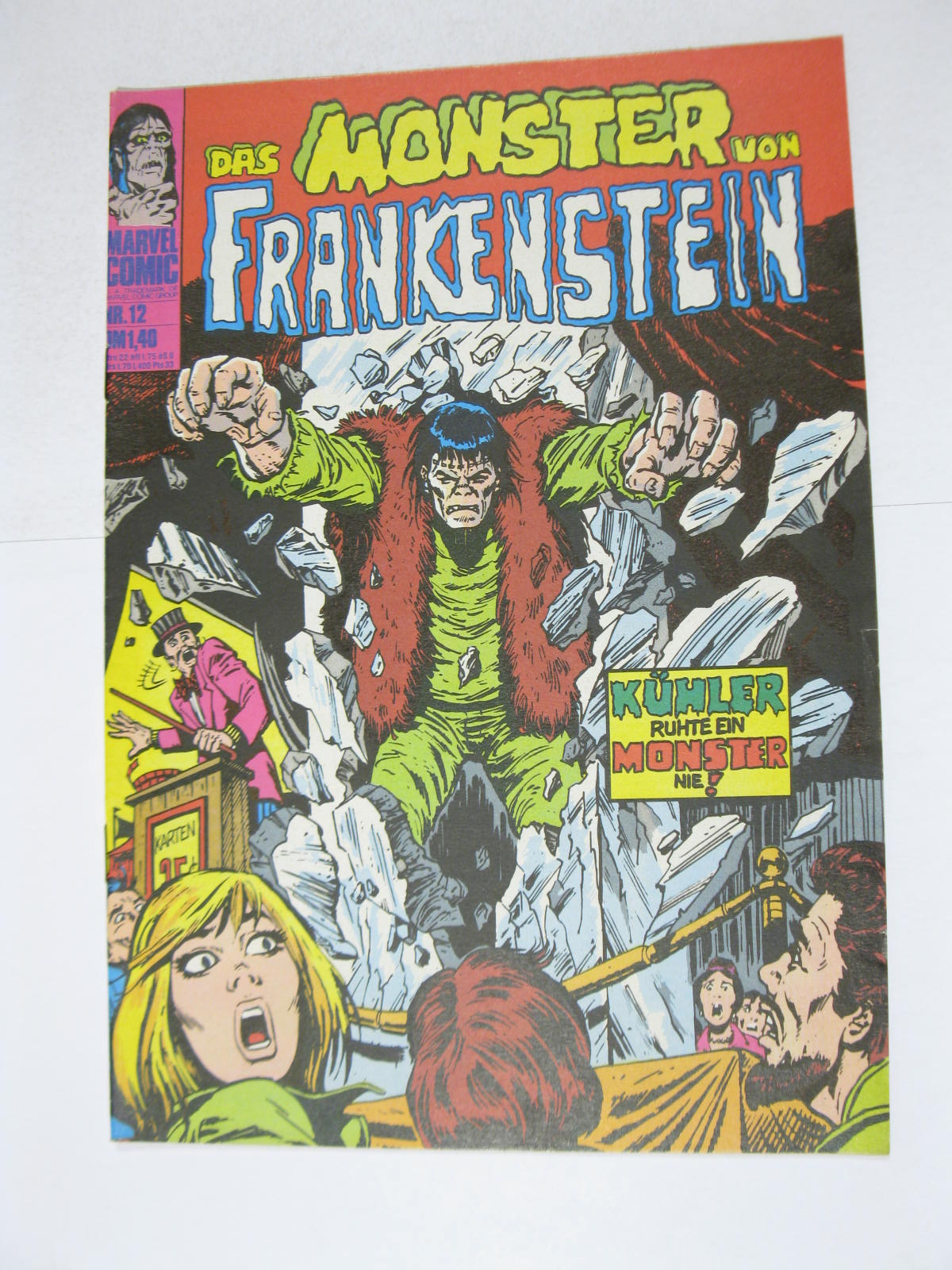 Frankenstein Nr.12  Marvel Comic Williams im Z (1). 124351