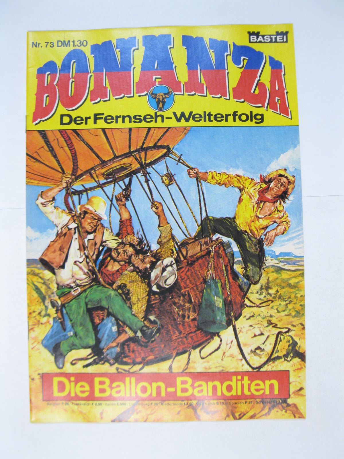 Bonanza Nr. 73  Bastei Verlag im Zustand (0-1). 127955