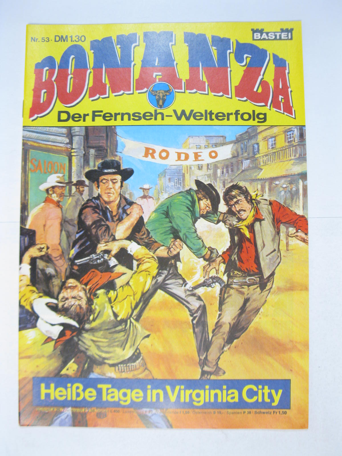 Bonanza Nr. 53  Bastei Verlag im Zustand (0-1). 127941