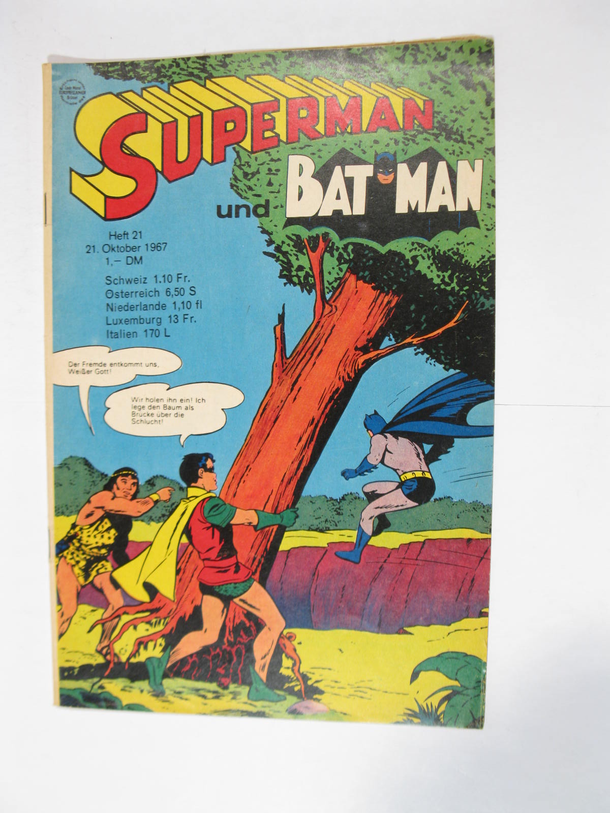 Superman Comic 1967/21  Ehapa im Zustand (1-2/2). 113157