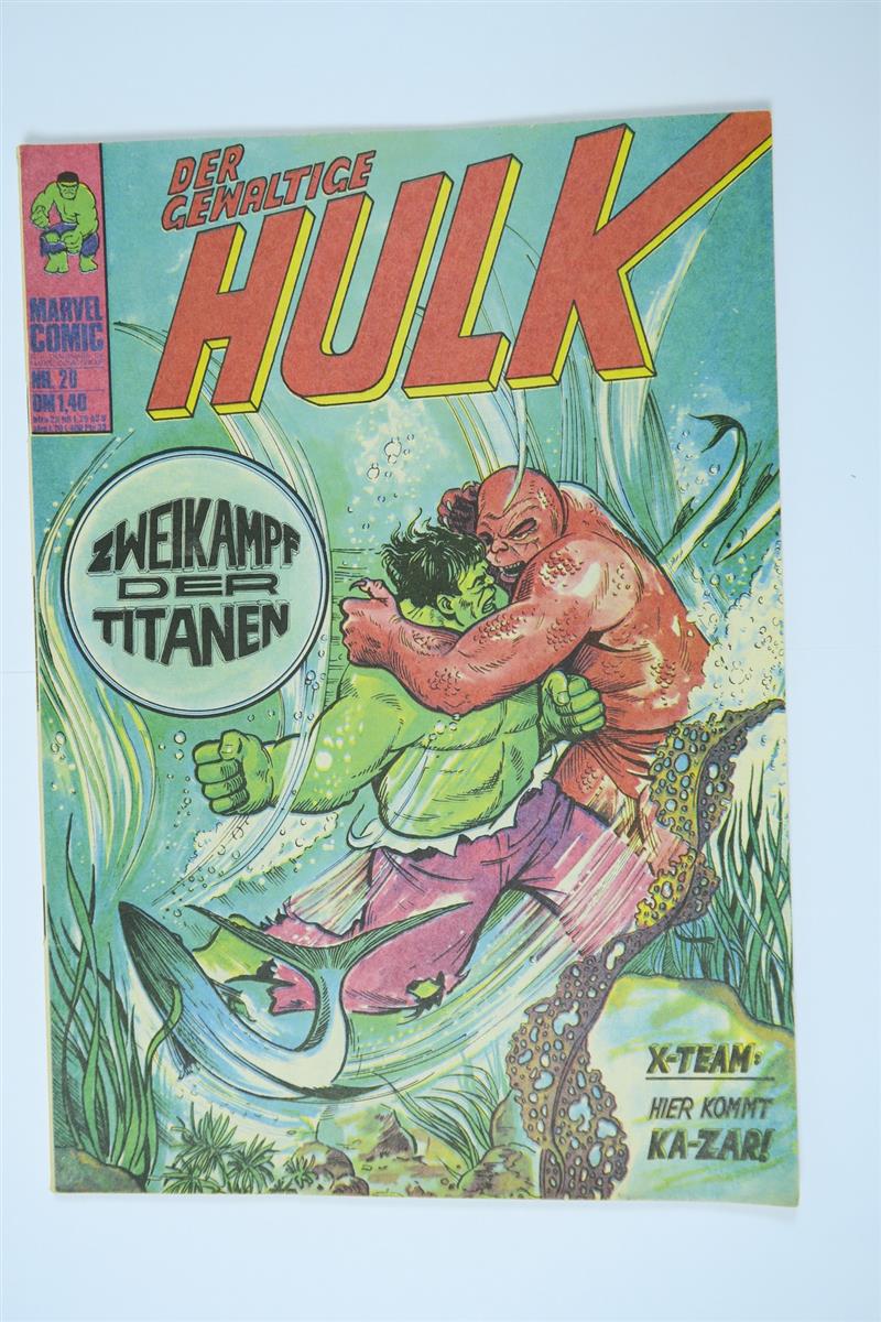 Hulk Nr. 20  Marvel Comic Williams im Z (1-2). 142311