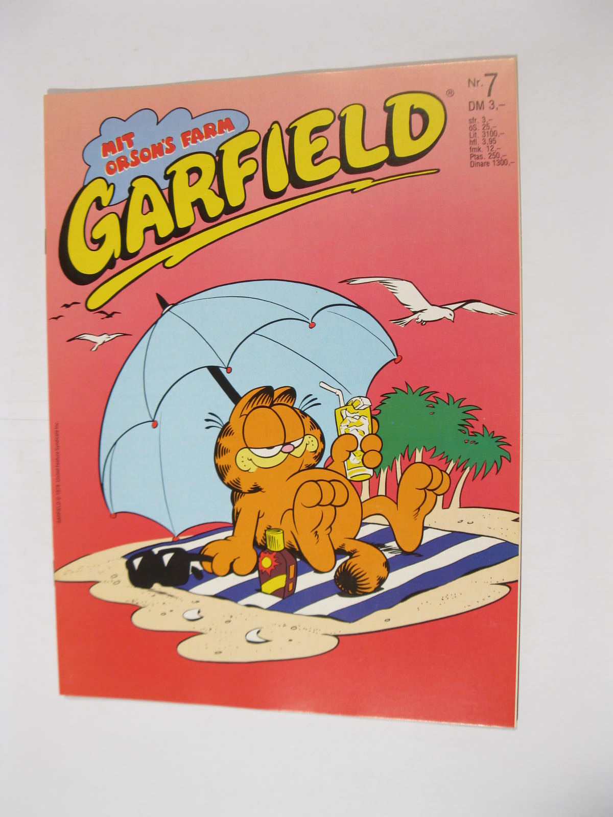Garfield GbÜ Nr. 1987/ 7  Bavaria Vlg. im Z (0-1). 111239