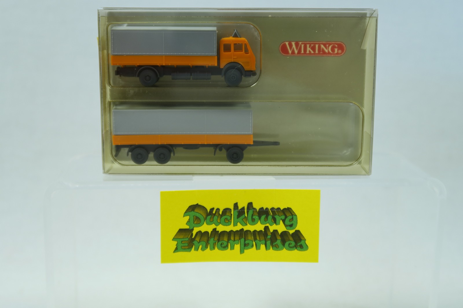 Wiking 1:160 LKW 90940 MB 1632 Lastzug Pritsche mit Plane in OVP 168821