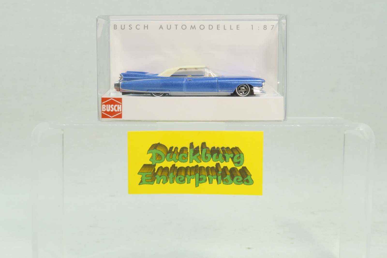 Busch 1:87 PKW Cadillac Eldorado ´59  45105 blau metallic in OVP 184811