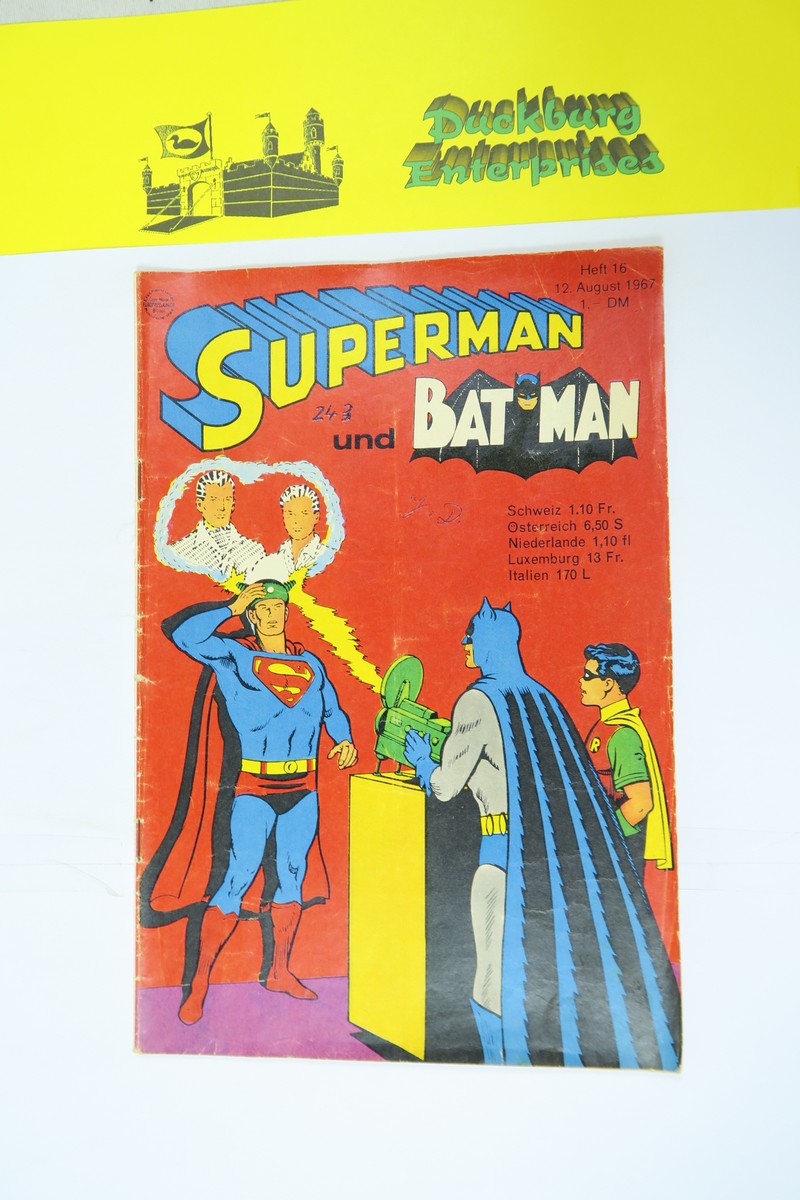 Superman Comic 1967/16   Ehapa im Zustand (2-3 NZ). 153657