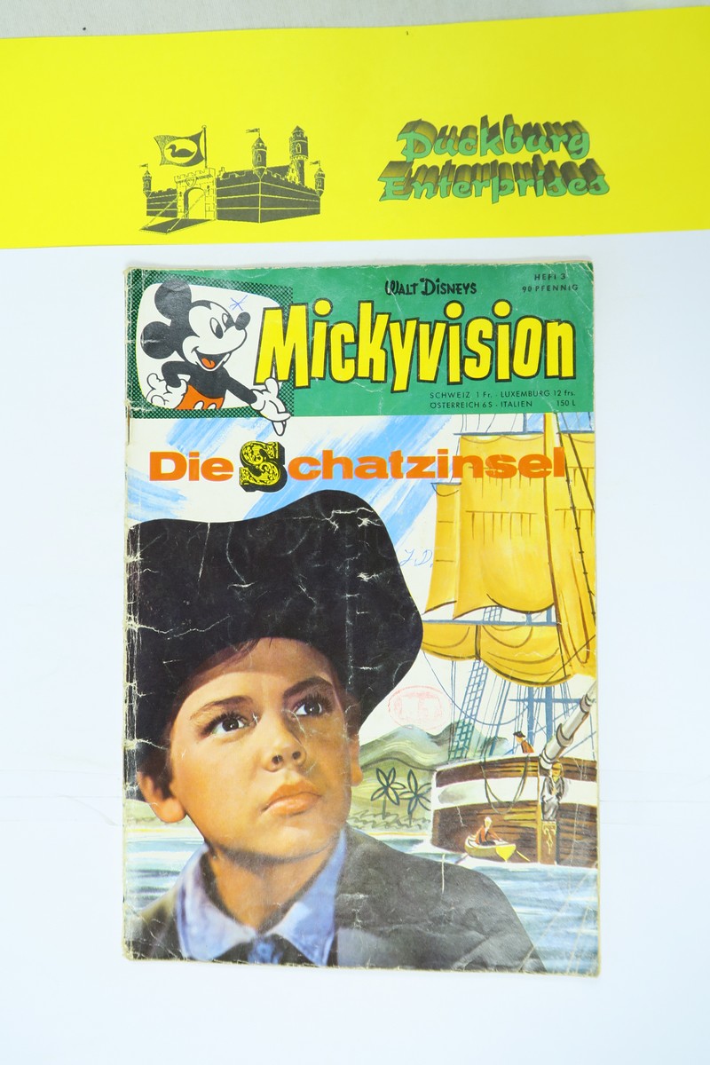 Mickyvision / Micky Vision 1962-63/ 3  Ehapa im Zustand (4 NZ ). 153691