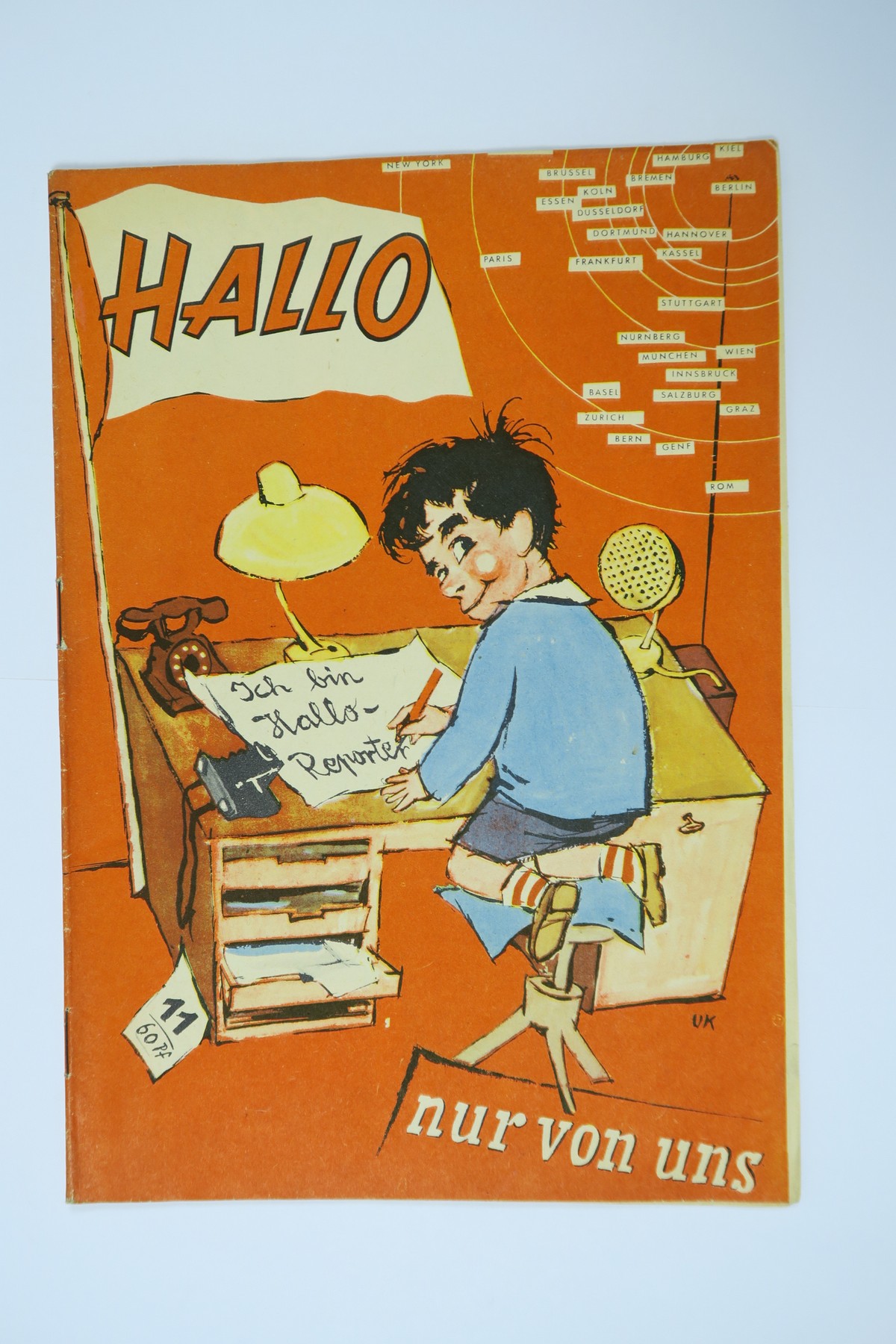 Hallo Jugendzeitschrift Nr. 11/1956  Mondial im Zustand (2). 144565