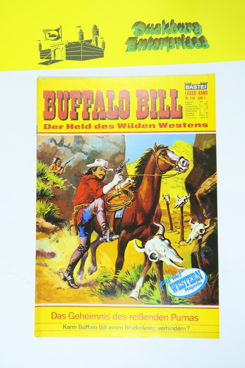 Lasso / Buffalo Bill Nr. 236  Bastei im Zustand (1). 162529