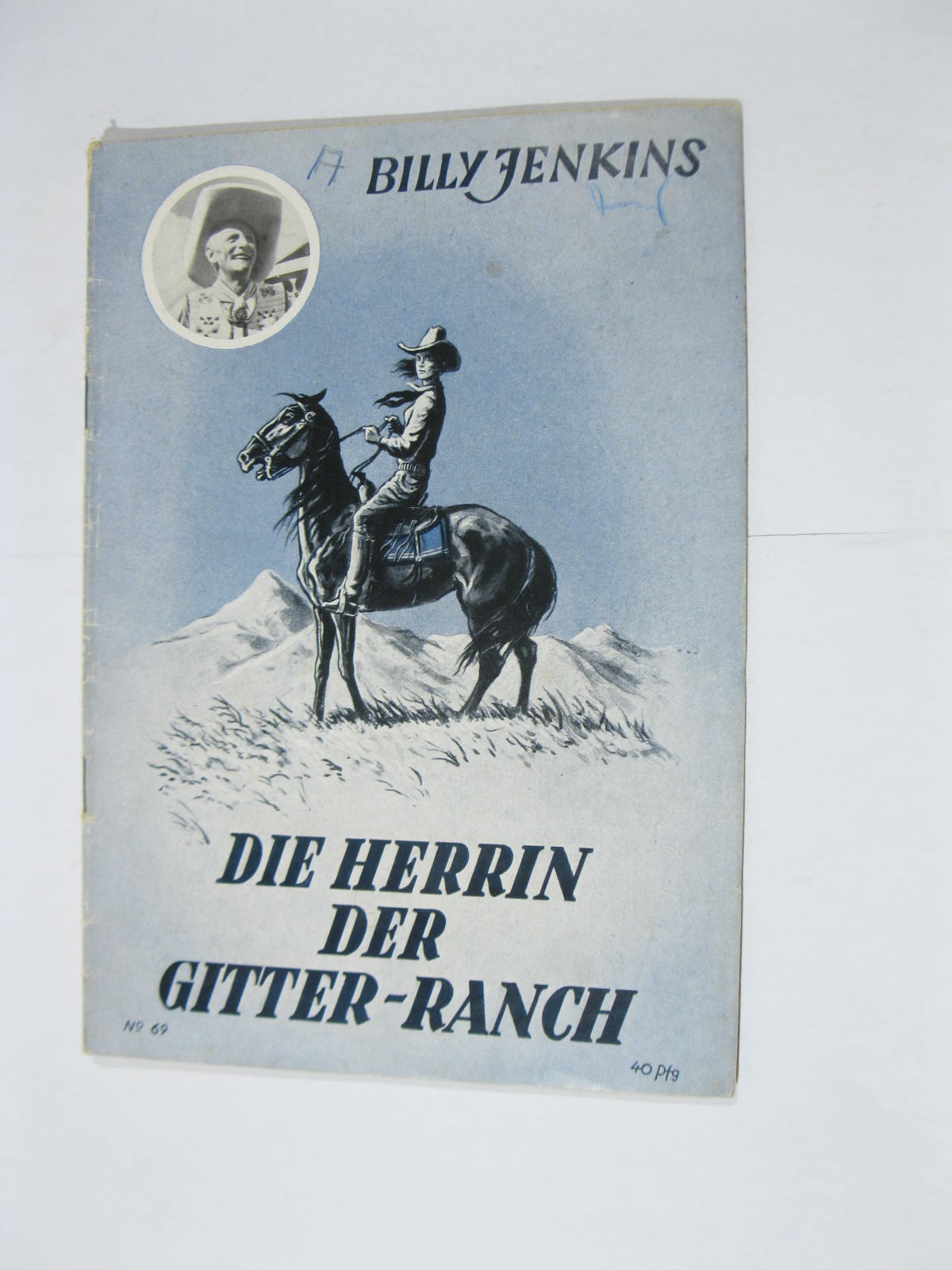 Billy Jenkins Western Roman 50er Jahre Nr.  69  UTA Vlg im Z (2 NZ). 103397