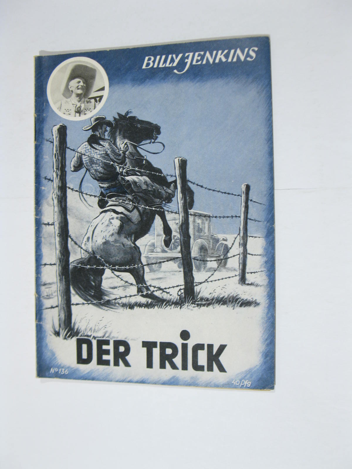 Billy Jenkins Western Roman 50er Jahre Nr. 136  UTA Vlg im Z (2). 103399