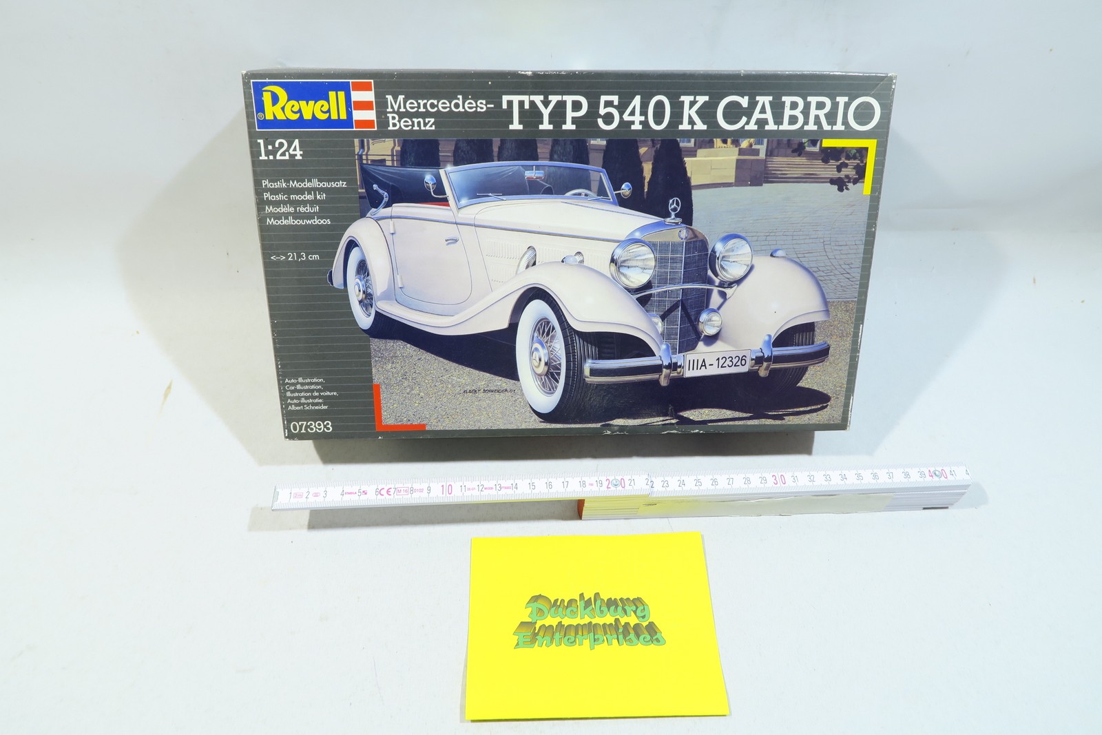 Revell 07393 Mercedes Benz Typ 540 K Cabrio 1/24 mb14025