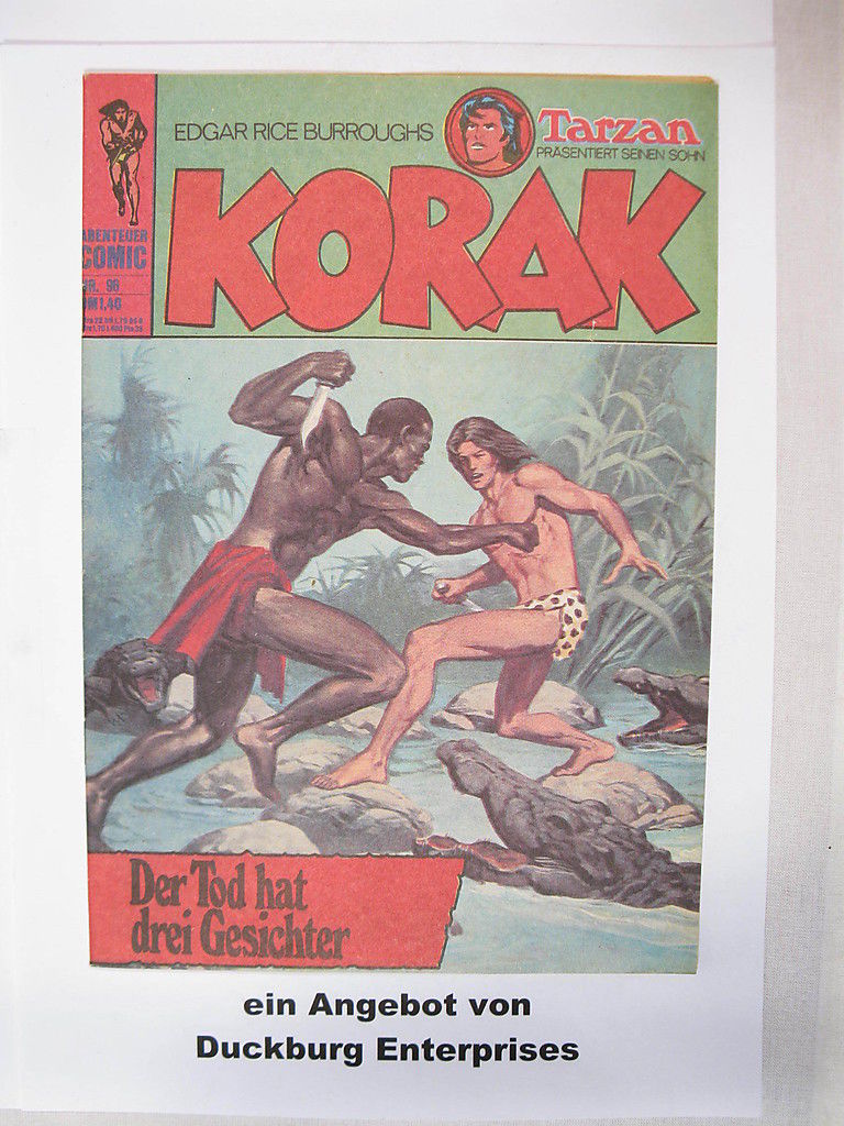 Korak, Tarzan Sohn Nr.  96   BSV Verlag   im Zustand  (1-2)  43524