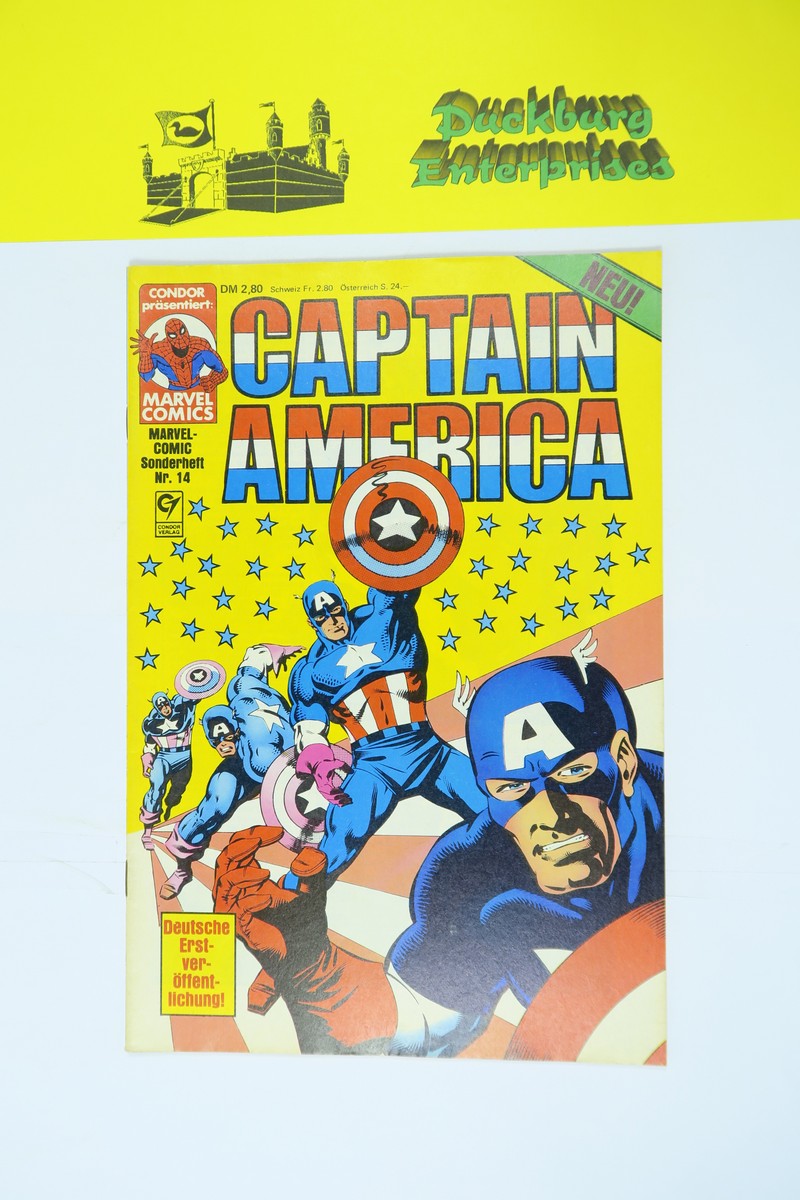 Marvel Comic Sonderheft Capt. America Nr. 14  Condor im Zustand (1). 162237