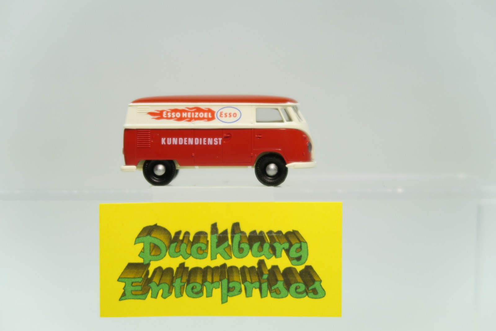 Brekina 1:87 3254 VW T1 Bus Bulli Esso Heizöl rot weiß in OVP 173913