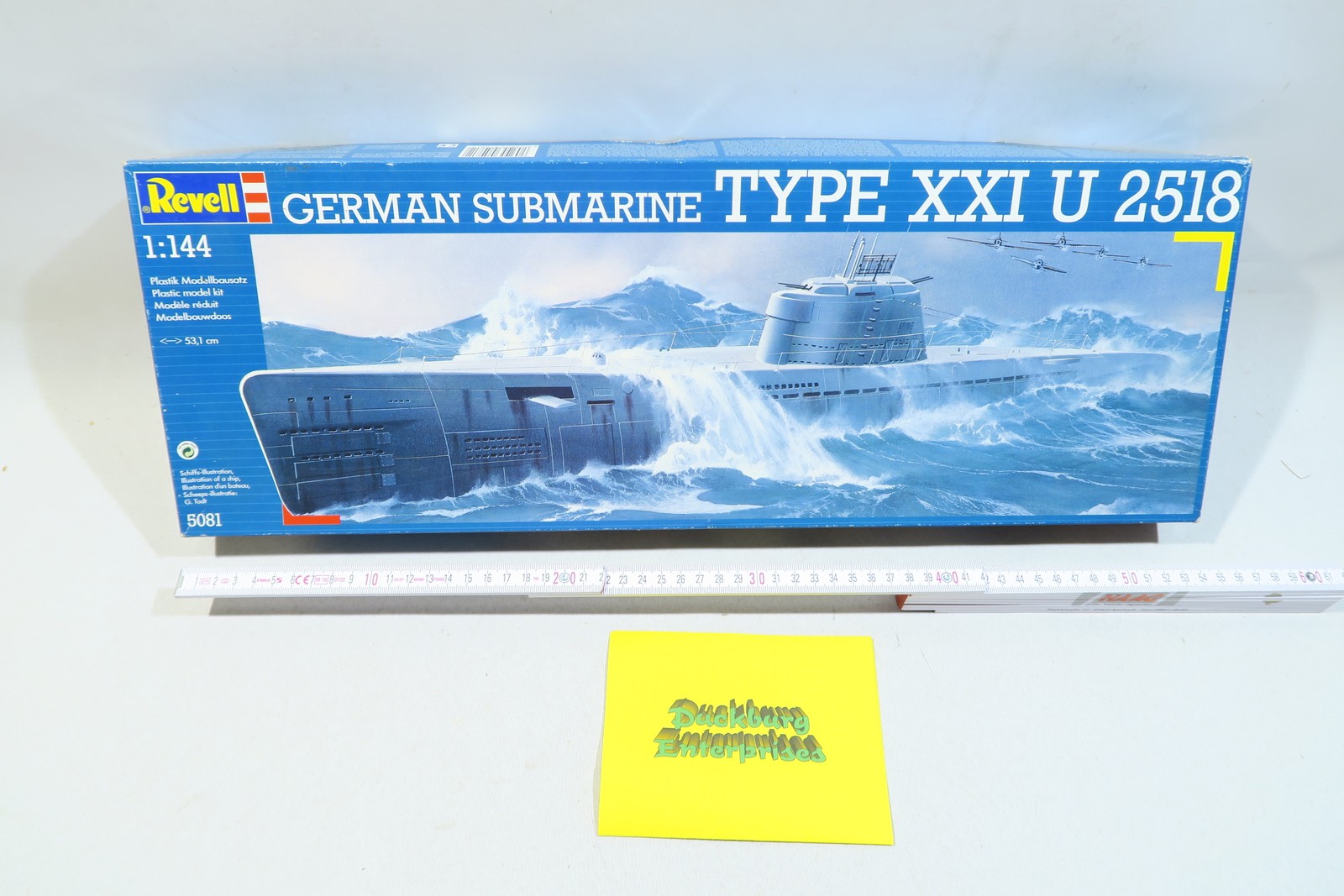 Revell 5081 German Submarine Type XXI  U 2518 1/144 mb14181