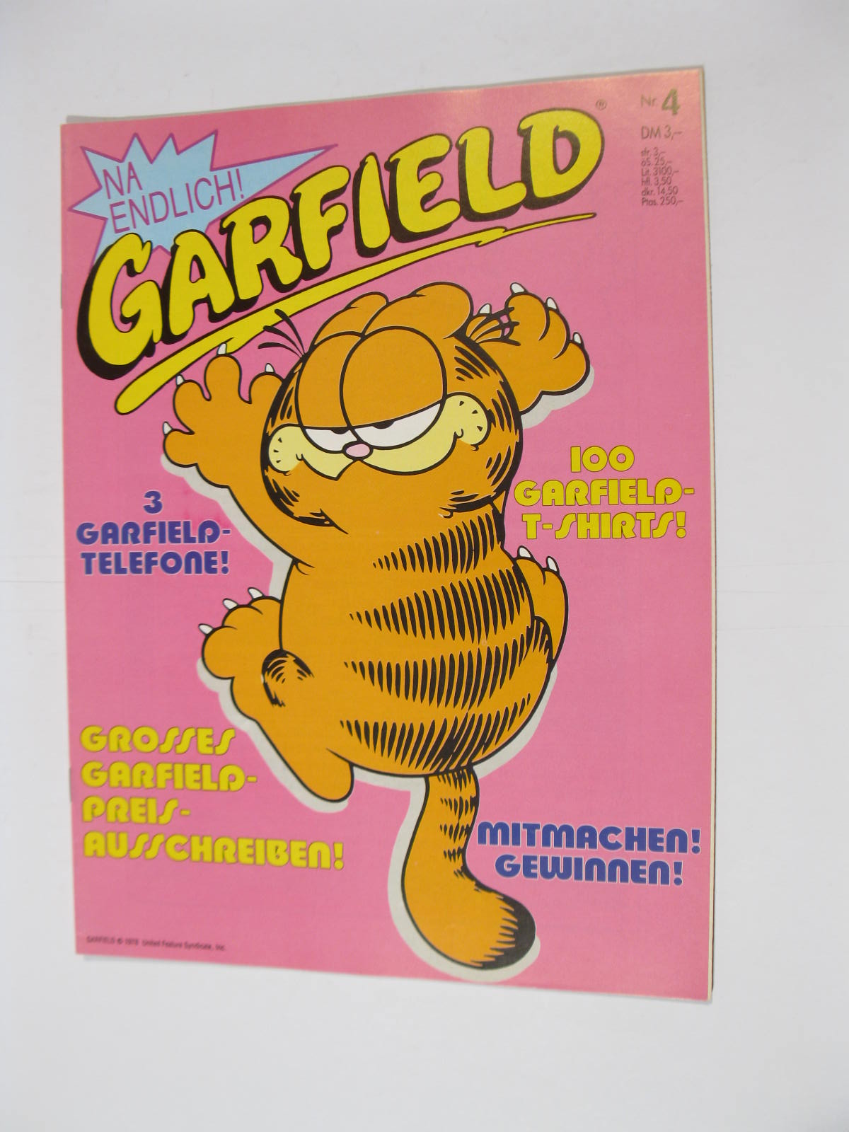 Garfield GbÜ Nr. 1987/ 4  Bavaria Vlg. im Z (1). 111233