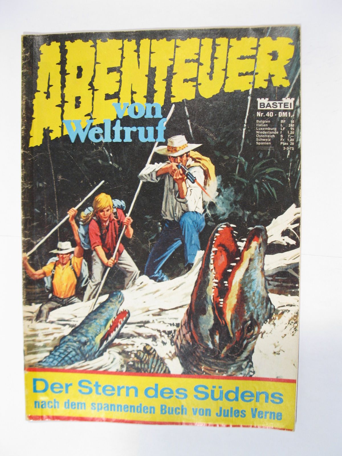 Abenteuer von Weltruf Nr. 40  Bastei im Zustand (3 T). 94197