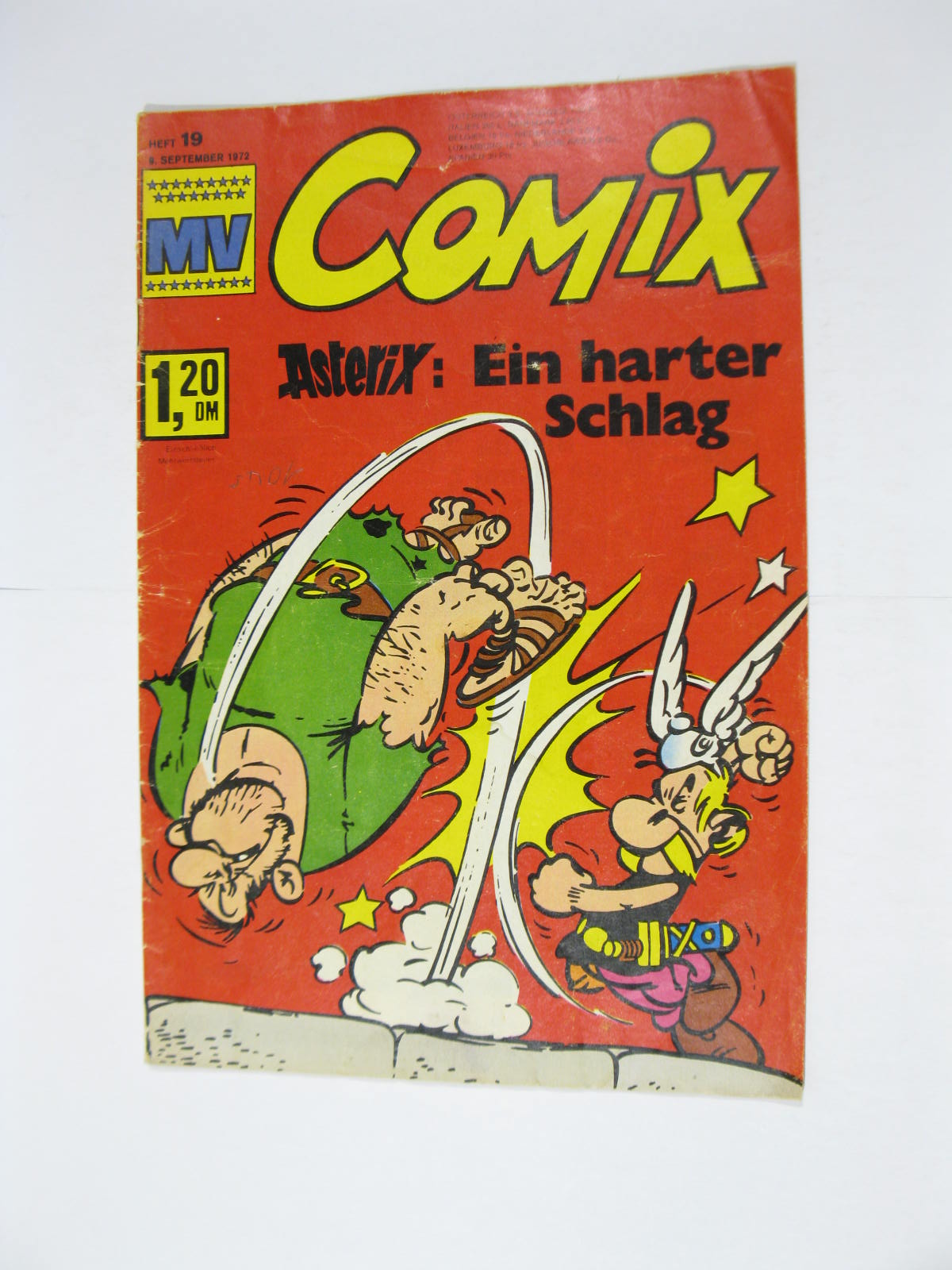 Mickyvision / MV Comix mit Asterix + Batgirl 1972/19  Ehapa im Z (2-3). 117971