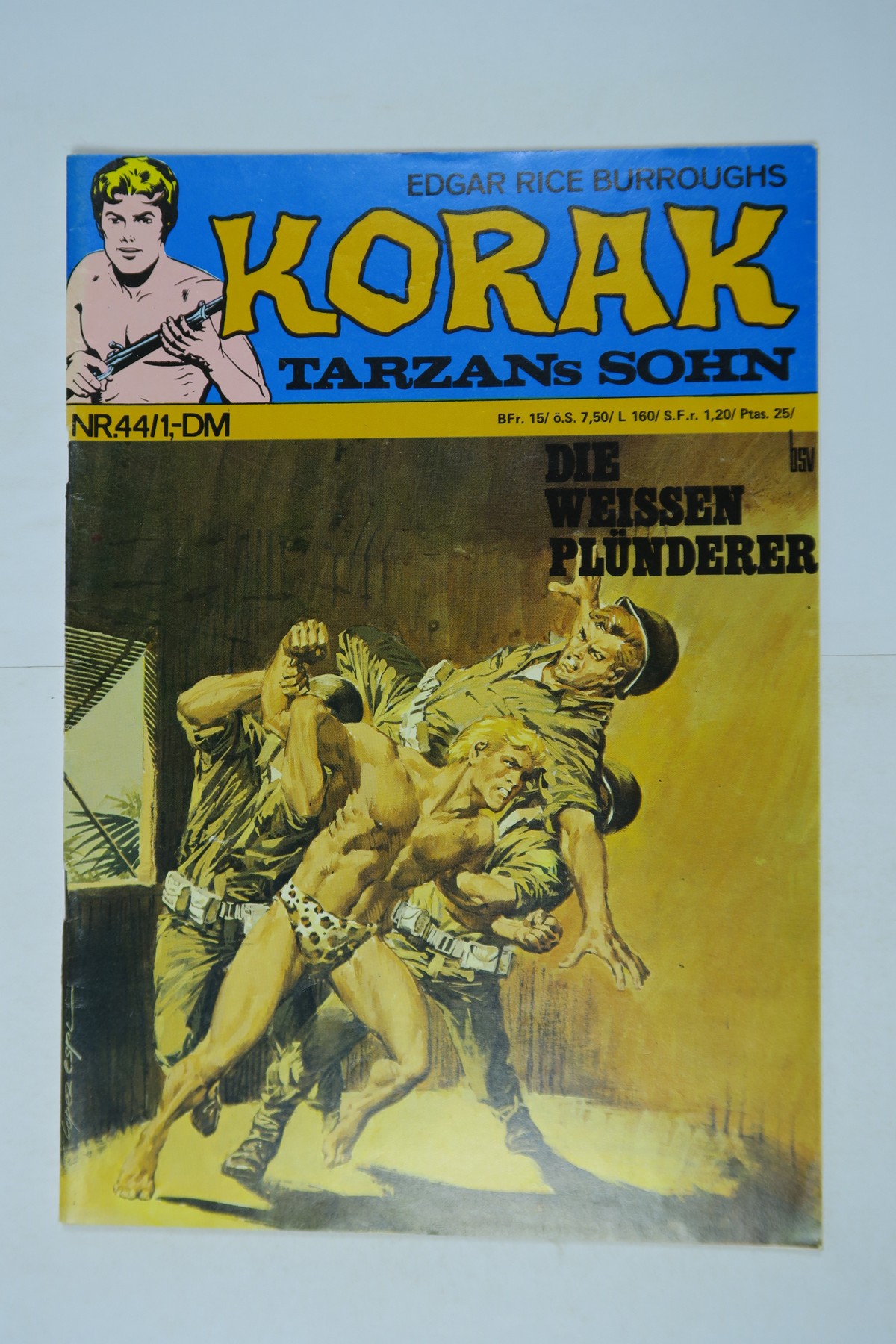 Korak, Tarzan Sohn Nr.  44  BSV im Zustand (1-2). 140581