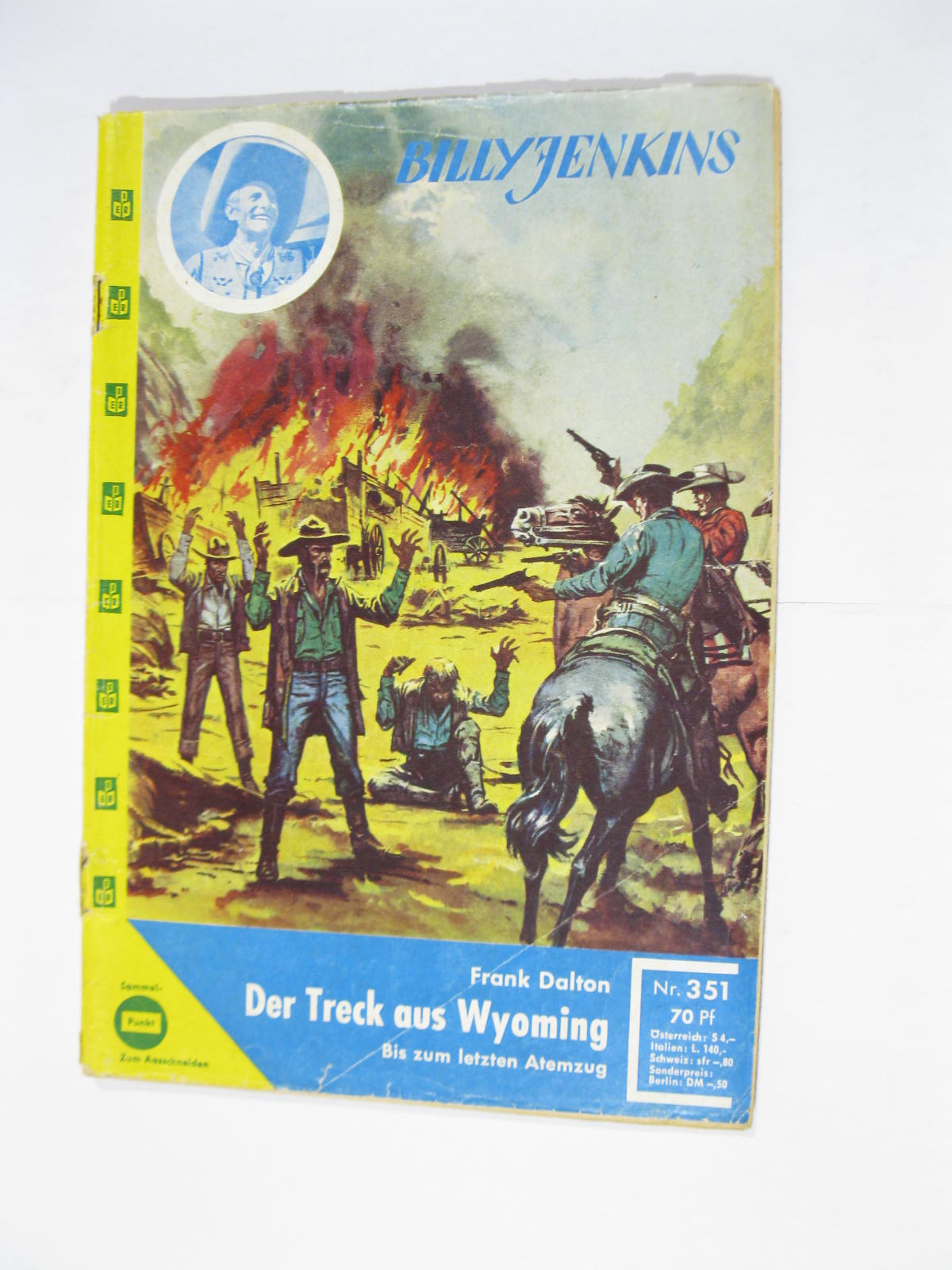 Billy Jenkins Western Roman 50er Jahre Nr. 351  Pabel Vlg im Z (2-3). 103427