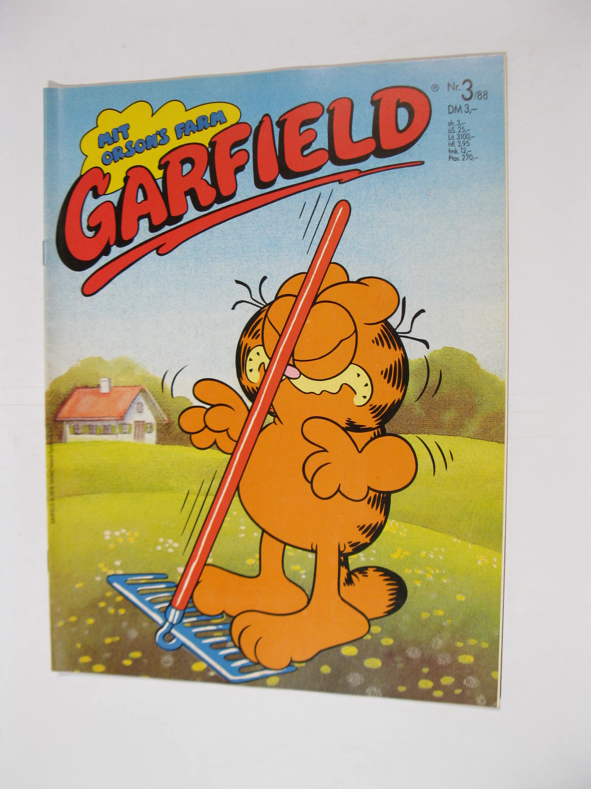 Garfield GbÜ Nr. 1988/ 3  Bavaria Vlg. im Z (1). 111255