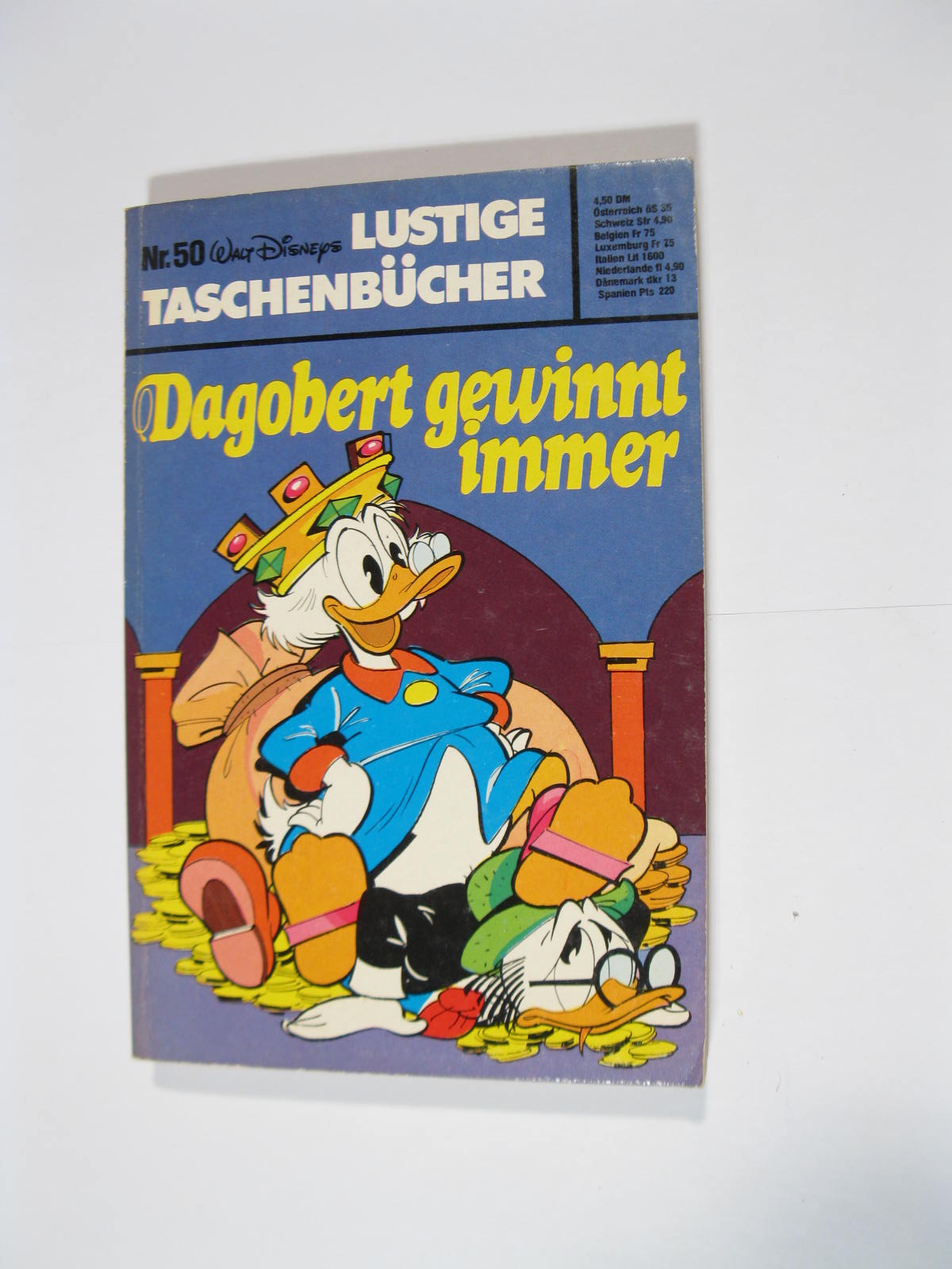 Donald Duck Lustiges Taschenbuch  Nr. 50  ERSTAUFLAGE Ehapa Z (1-2/2). 116197