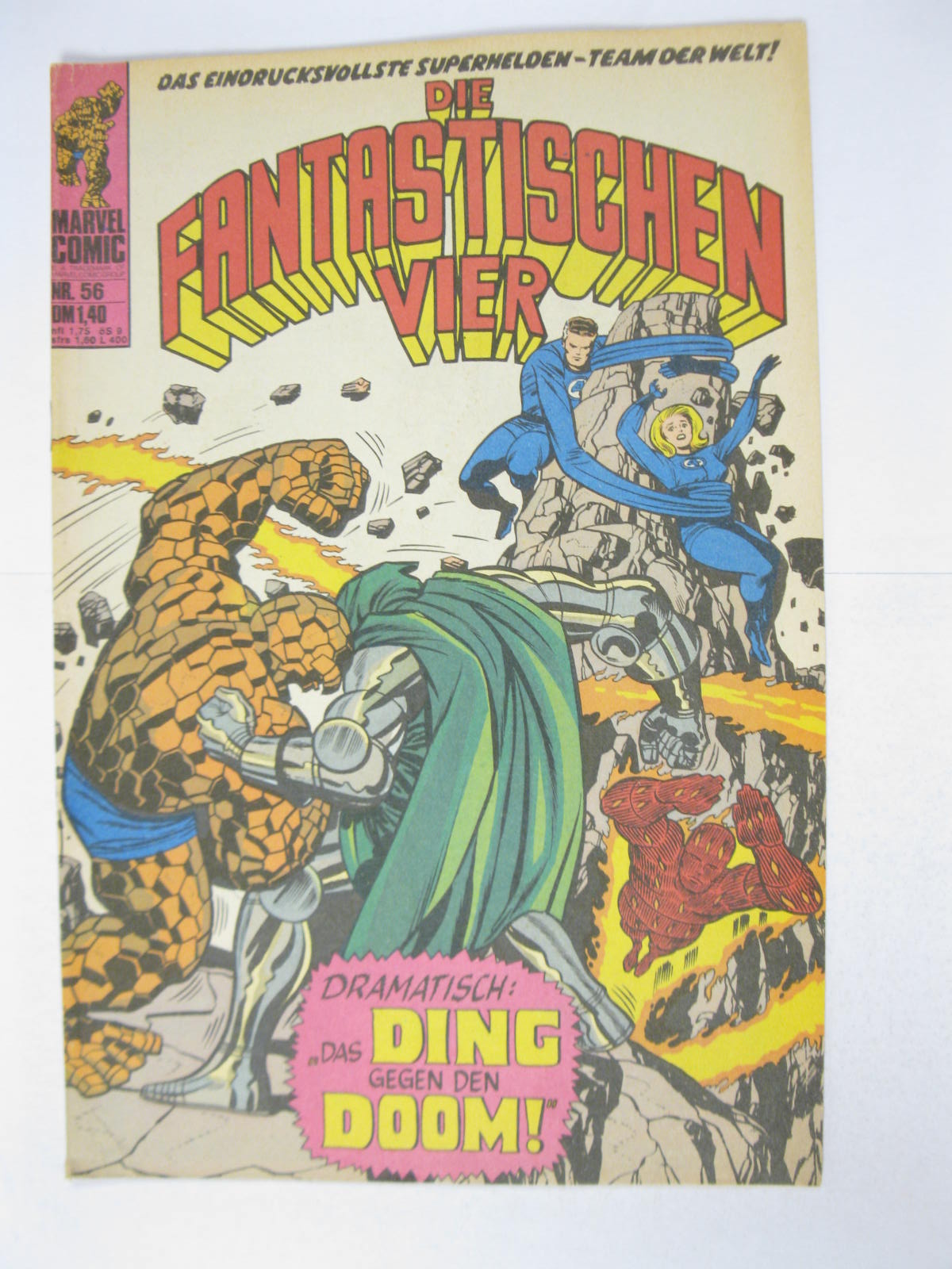 Fantastische Vier Nr.  56  Marvel Williams im Zustand (1-2). 124655