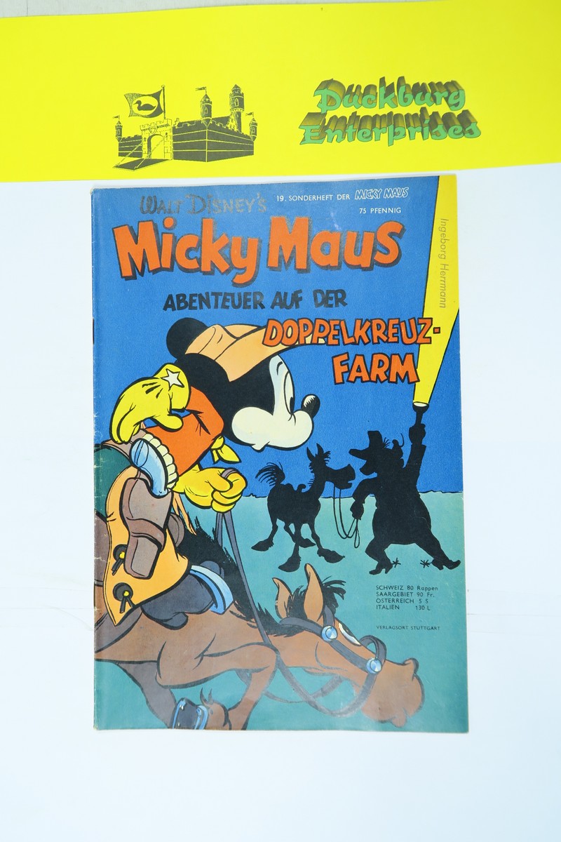 Micky Maus Sonderheft Nr. 19  Ehapa im Zustand (2 St). 162737