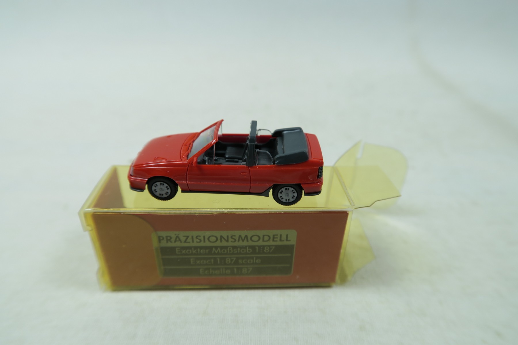 Herpa  Opel Kadett Cabrio rot in OVP H0 1:87 149321