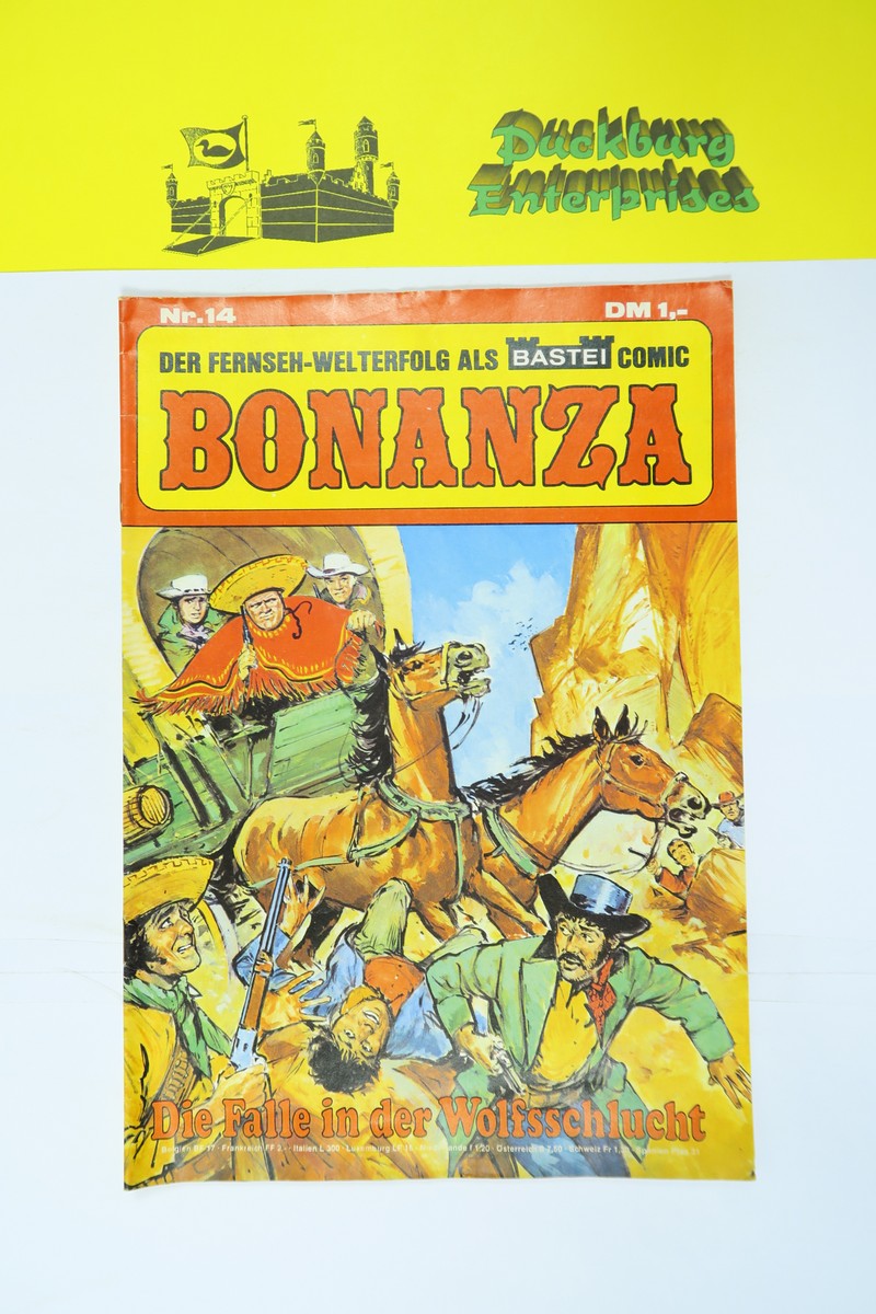 Bonanza Nr. 14 Bastei Verlag im Zustand (1-2). 153773