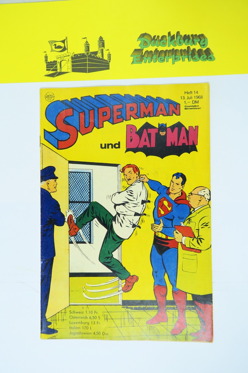 Superman Comic 1968/14  Ehapa im Zustand (2/2-3). 162273