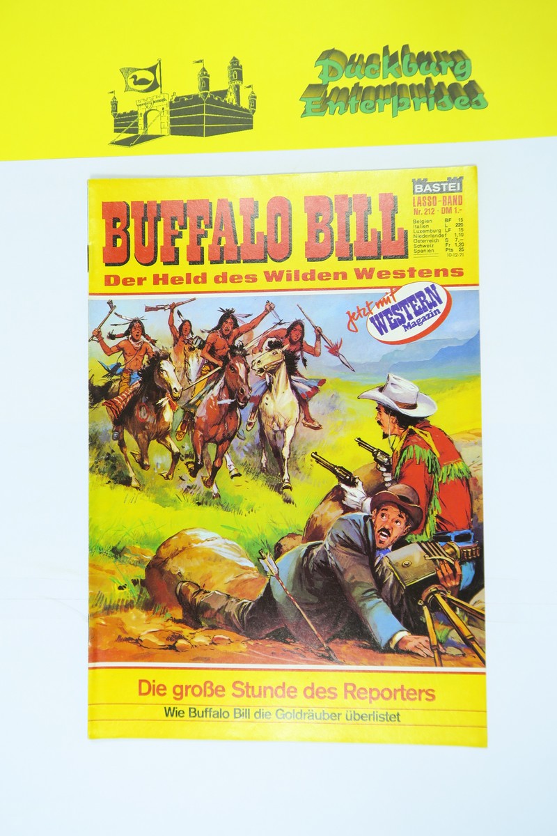 Lasso / Buffalo Bill Nr. 212  Bastei im Zustand (1/1-2). 162527