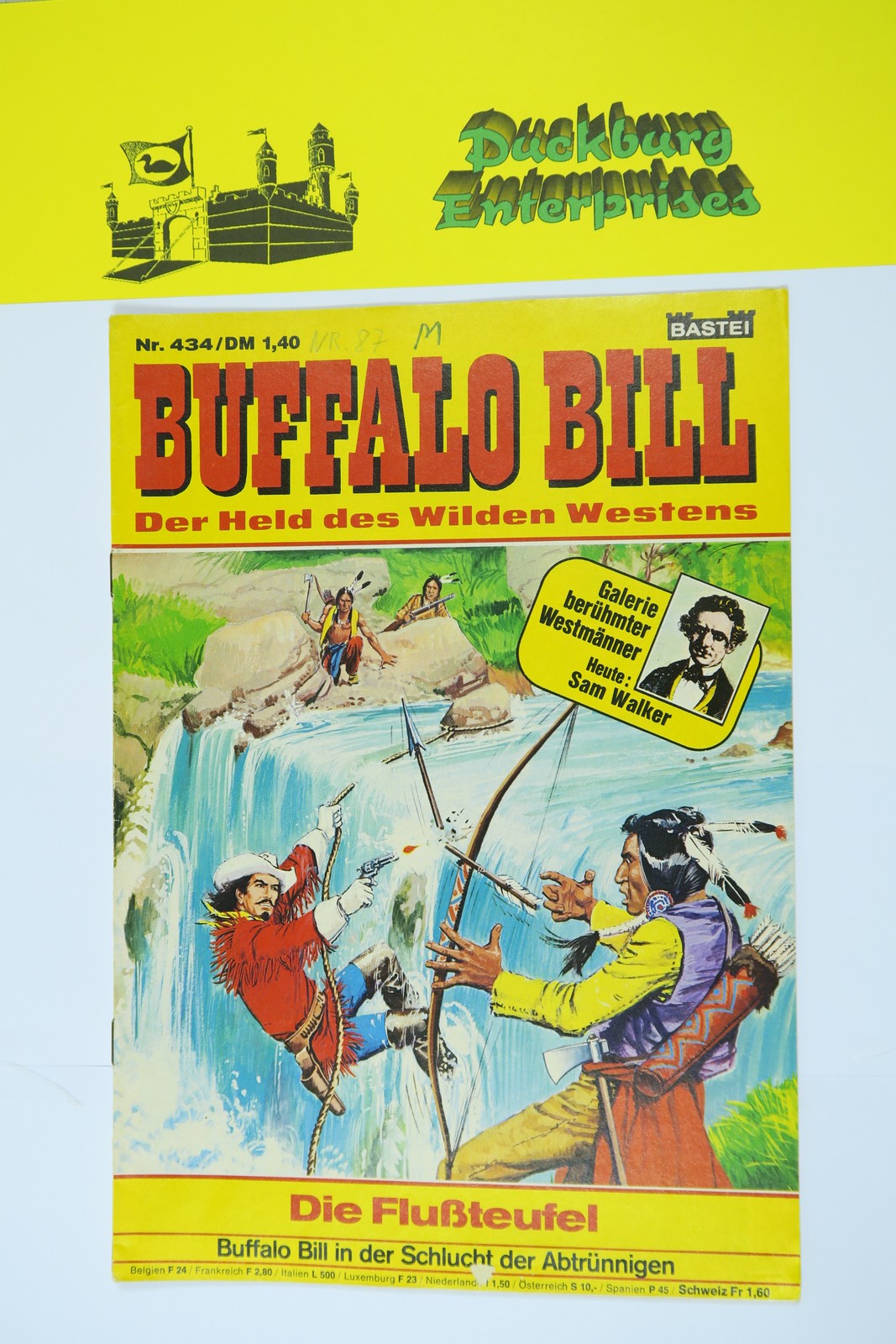 Buffalo Bill Nr. 434  Wäscher Bastei im Zustand (2-3). 161257