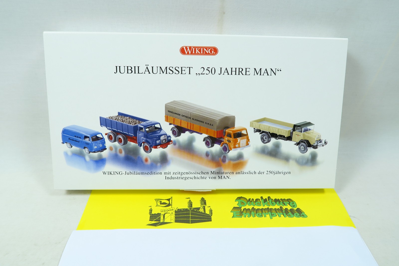 Wiking 09906258 Jubiläumsset 250 Jahre MAN Set in OVP 1:87 185291