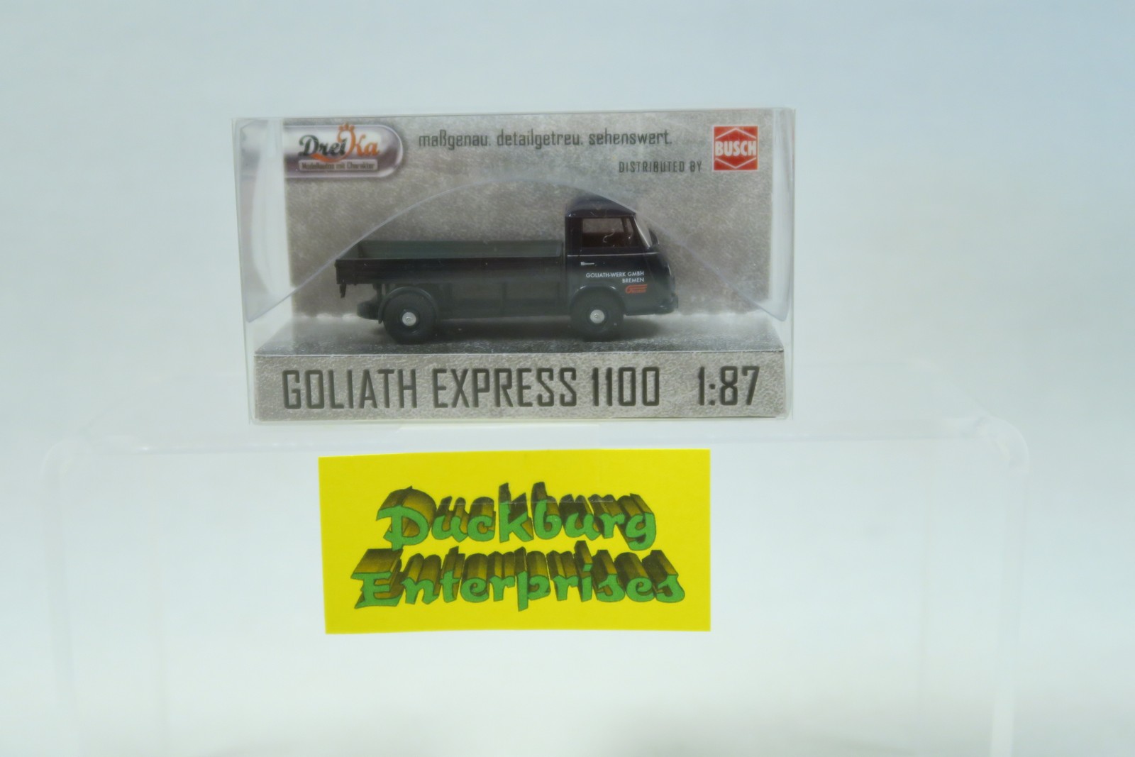 Busch 1:87 PKW 94220 Goliath Express 1100 Pritsche Bremen Dreika in OVP 169573