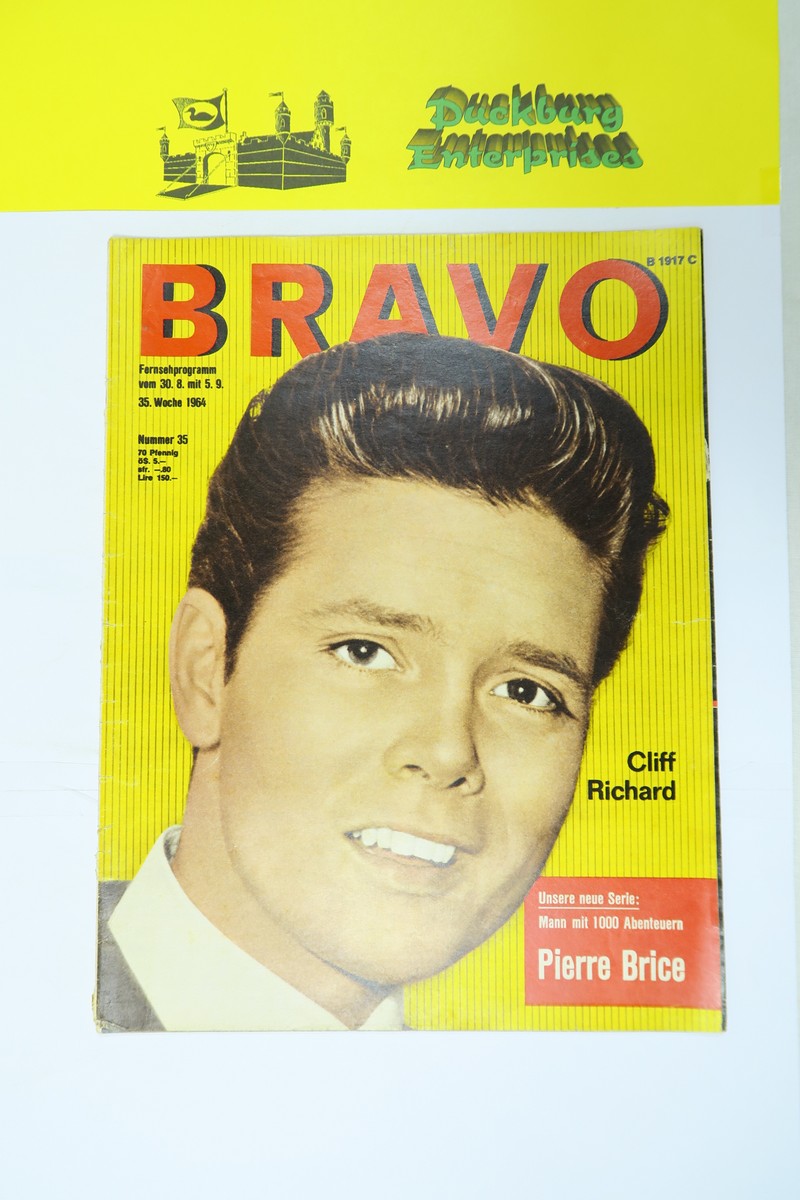 Bravo 1964 /35 vom 25.8.1964 Cliff Richard, P. Brice, Lex Barker, Elke Sommer 159053