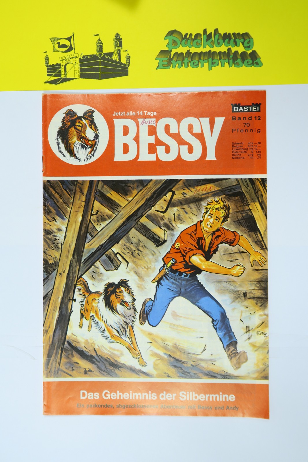Bessy Comic-Heft Nr. 12  Bastei im Zustand (2 NZ). 150795