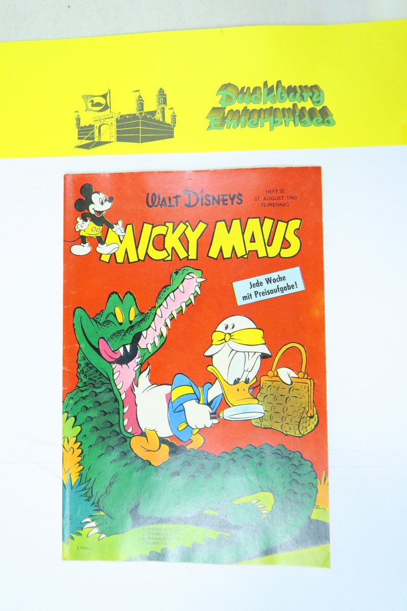 Micky Maus 1960/ 35 vom 27.8.60  Ehapa im Zustand (1-2/2). 162779