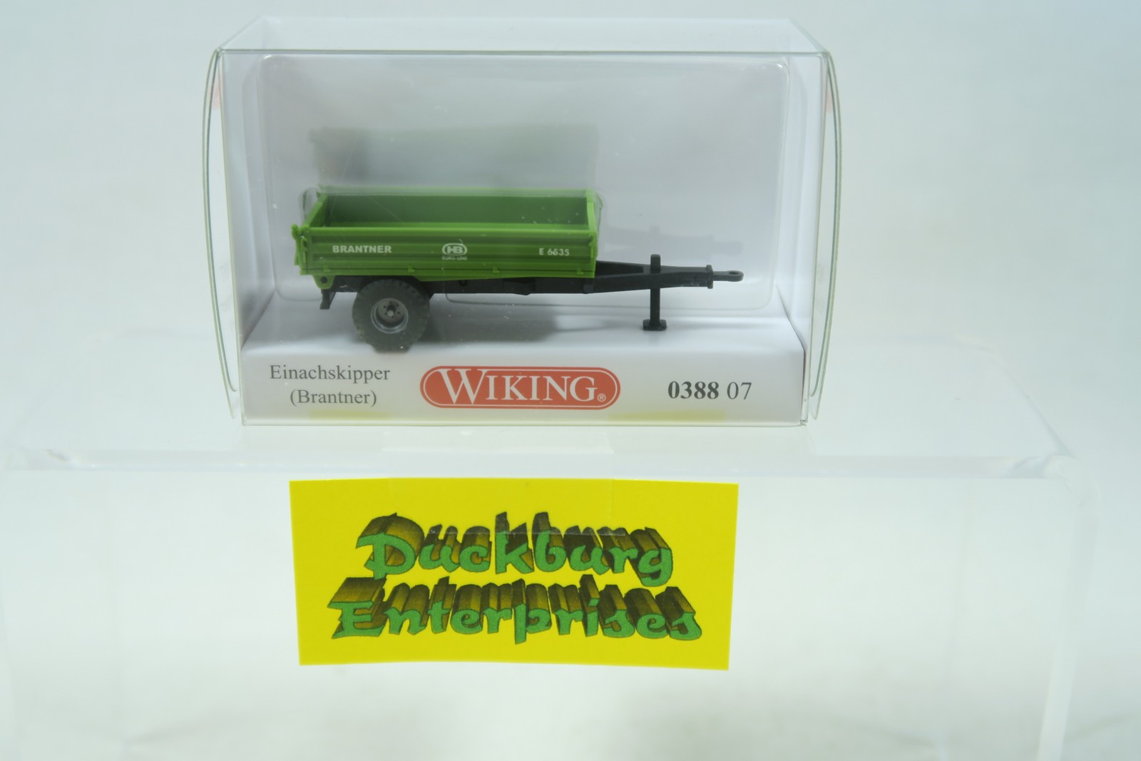 Wiking 038807 Brandtner Einachskipper grün in OVP 1:87 164563