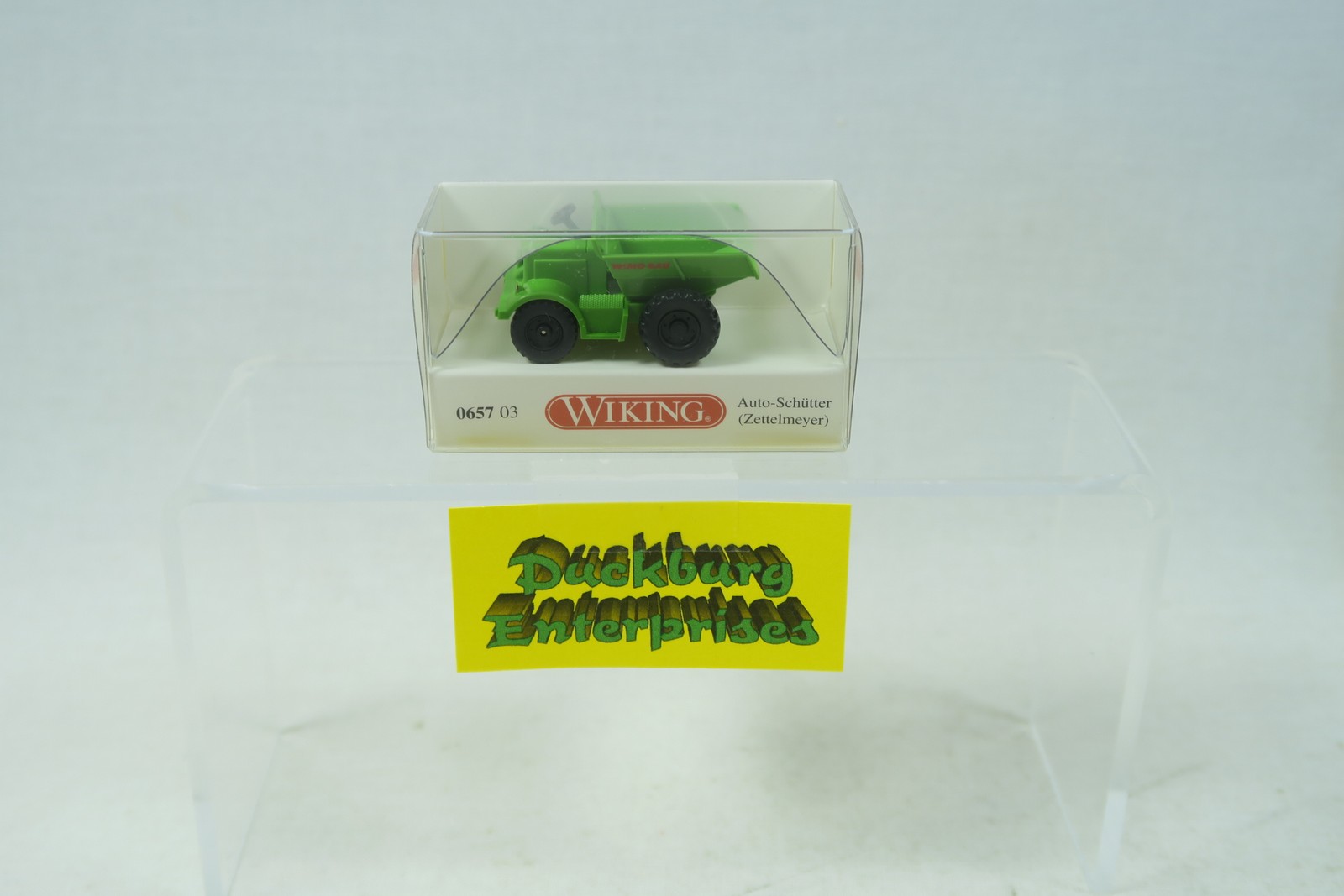 Wiking 065703 Zettelmeyer Auto Schütter Wimo Bau grün in OVP 1:87 165975