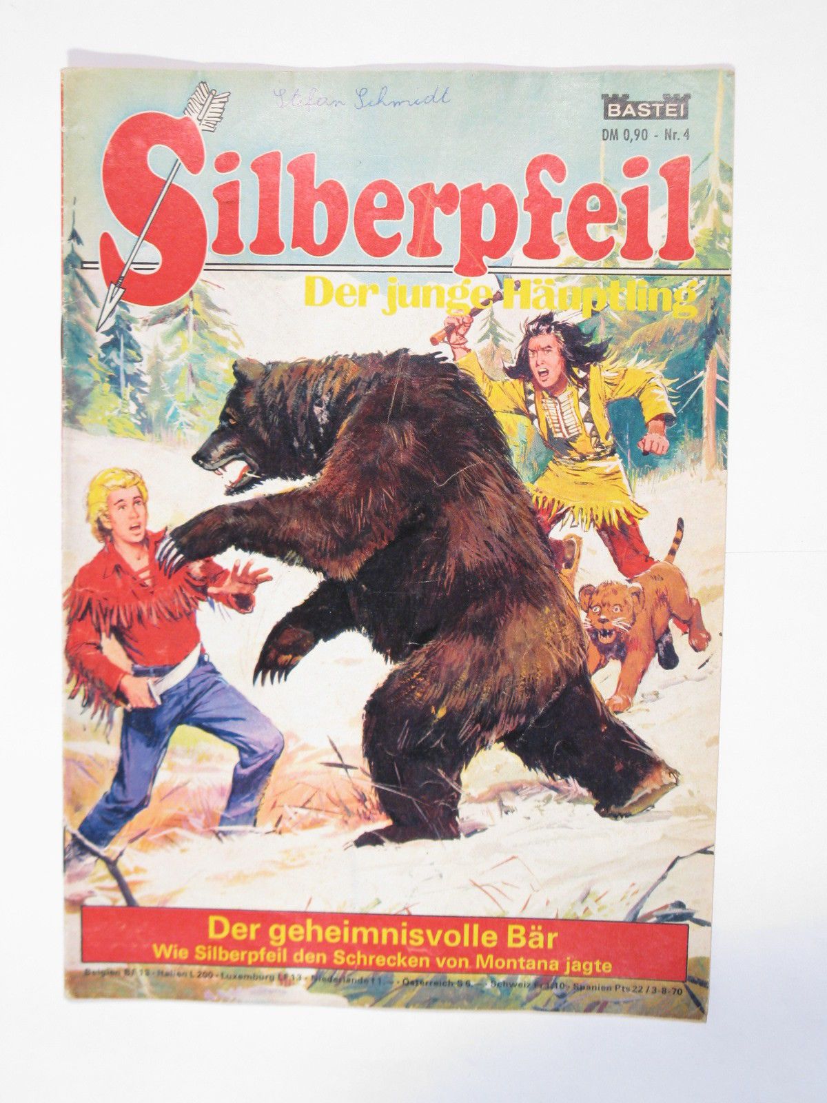 Silberpfeil  Nr.  4  Bastei Verlag im Zustand (2). 68711