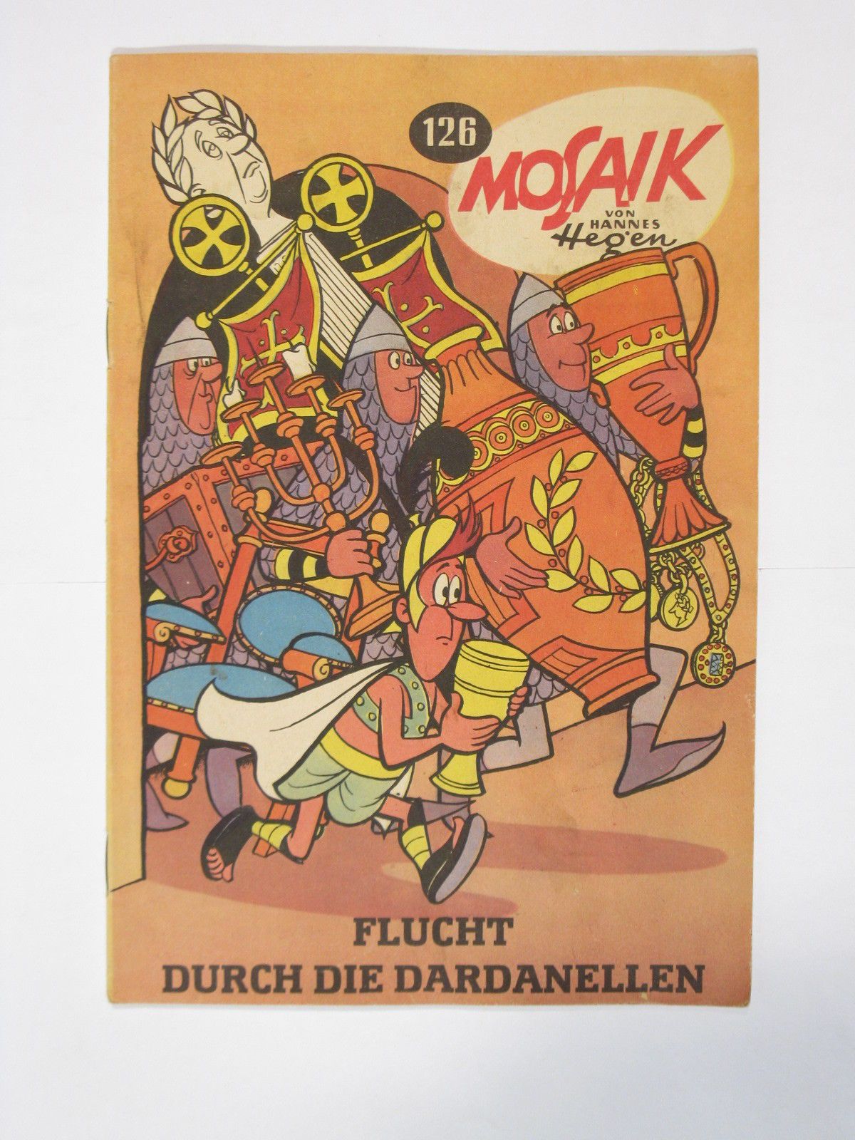 Mosaik DDR Comic Nr. 126  Vlg. Junge Welt im Zustand (1/1-2). 98599