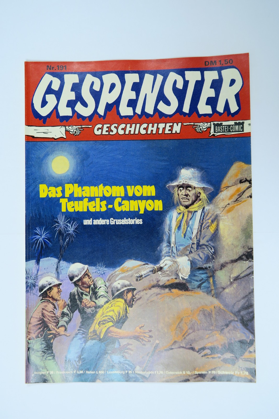 Gespenster Geschichten Nr. 191  Bastei im Zustand (1-2). 145415