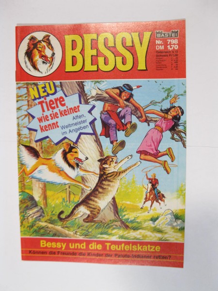 Bessy Comic-Heft Nr.798 Bastei im Zustand (0-). 106179
