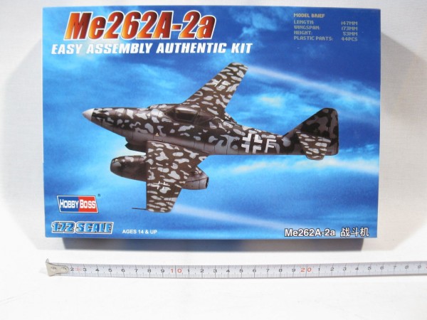 Hobby Boss 80248 Messerschmitt Me 262 A-2a 1:72 lose in box mb1161