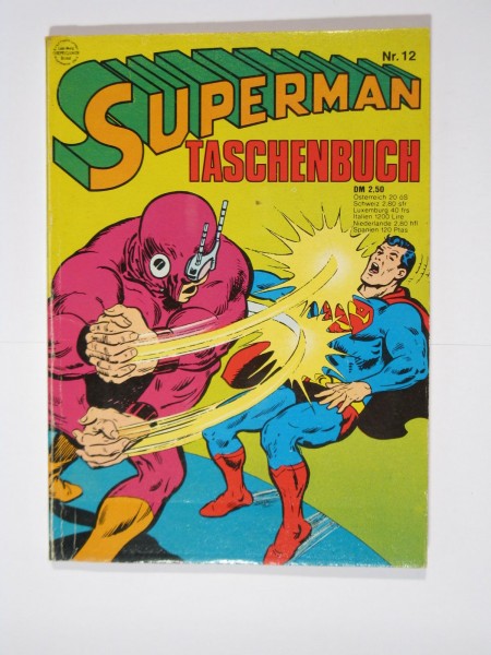 Superman Taschenbuch Nr. 12 Ehapa Verlag im Z (1-2/2).85673