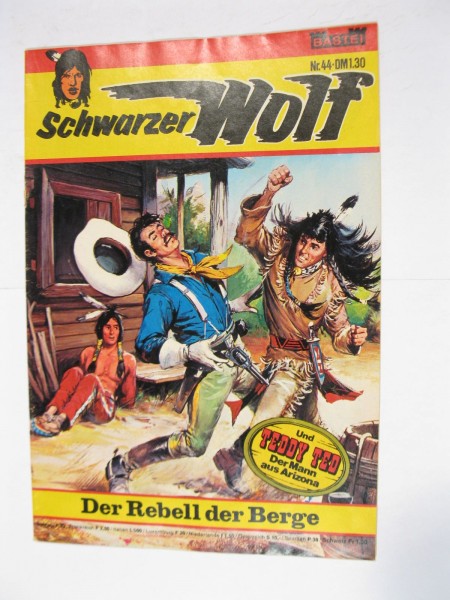 Schwarzer Wolf Nr. 44 Bastei im Zustand (1-2). 86109