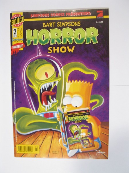 Bart Simpsons Horror Show Nr. 2 Dino Verlag im Zustand (1). 96071