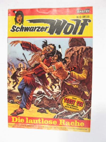 Schwarzer Wolf Nr. 19 Bastei im Zustand (1). 86065