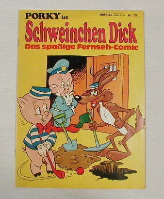 Porky / Schweinchen Dick Nr.70 Comic ab1972 17532